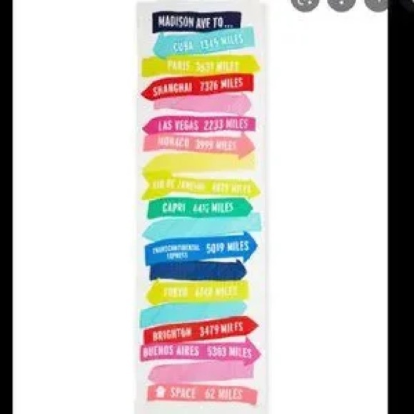 Kate Spade Multicolor Graphic Scarf - Picture 2 of 3